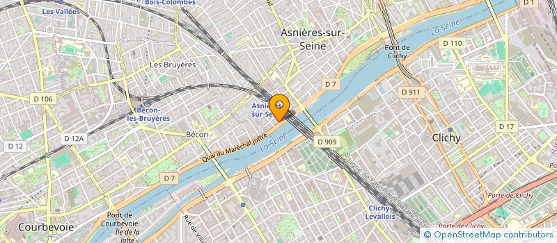 localisation de l'entreprise MADAME ANNETTE COCU  ASNIERES-SUR-SEINE