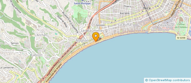 localisation de l'entreprise MADAME ANNETTE CORNICIOIU  NICE