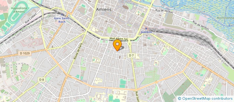 localisation de l'entreprise MADAME ANNETTE DARCOURT  AMIENS