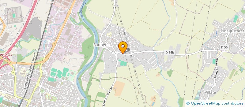localisation de l'entreprise MADAME ANNETTE DEROUARD à SAUBENS
