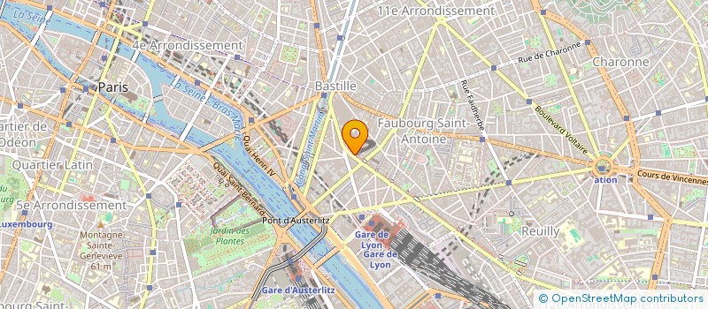 localisation de l'entreprise MADAME ANNETTE DOUAY  PARIS