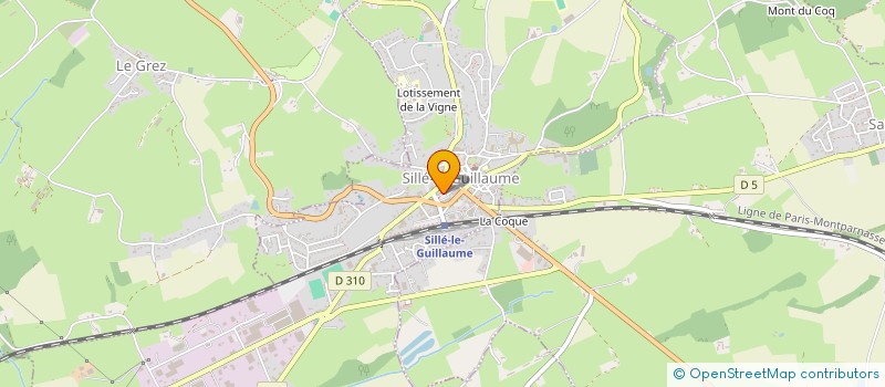 localisation de l'entreprise MADAME ANNETTE DROUARD à SILLE-LE-GUILLAUME