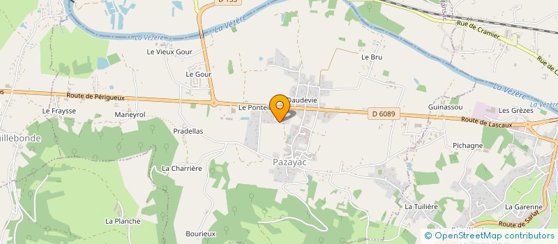 localisation de l'entreprise MADAME ANNETTE DUPUY à LA DORNAC