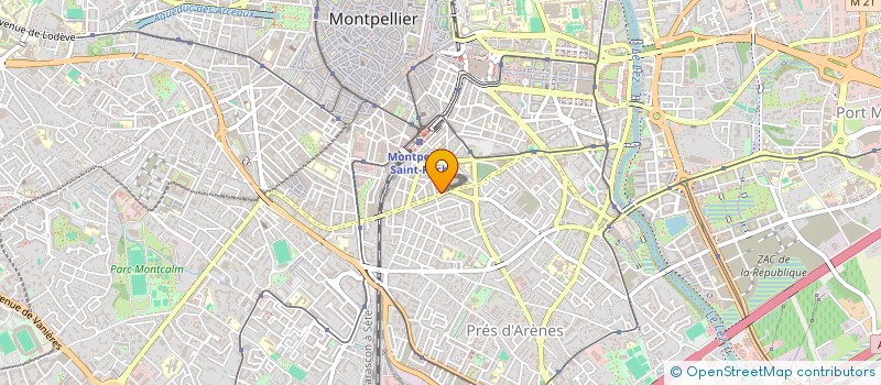 localisation de l'entreprise MADAME ANNETTE EKOSSO NDAME à MONTPELLIER