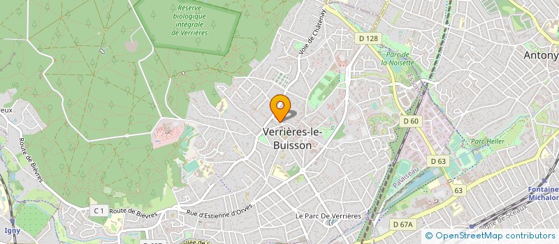 localisation de l'entreprise MADAME ANNETTE EON à VERRIERES-LE-BUISSON