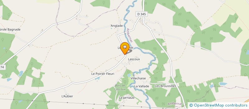 localisation de l'entreprise MADAME ANNETTE EVERS à SAINT-LAURENT-DE-CERIS