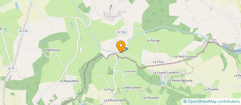 localisation de l'entreprise MADAME ANNETTE GAREYTE à VIJON