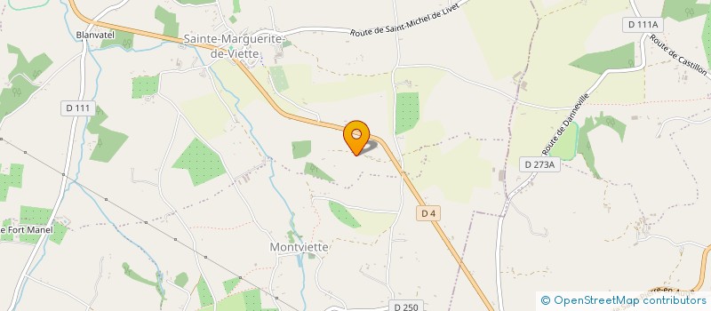 localisation de l'entreprise MADAME ANNETTE GEORGEAULT à SAINT-PIERRE-EN-AUGE
