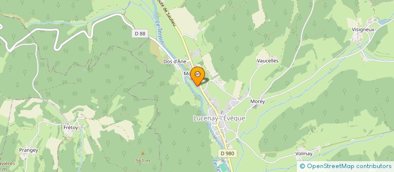 localisation de l'entreprise MADAME ANNETTE GEORGES  CURGY