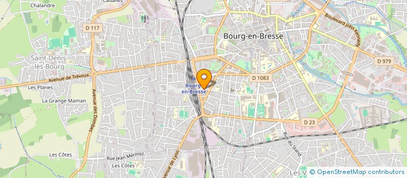 localisation de l'entreprise MADAME ANNETTE GILLET à BOURG-EN-BRESSE