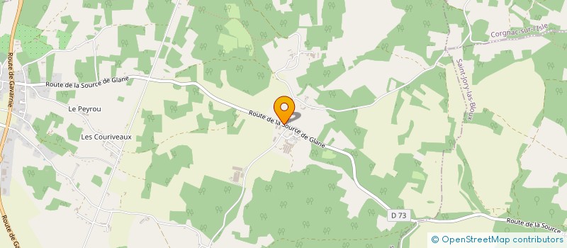 localisation de l'entreprise MADAME ANNETTE GOURVAT  NEGRONDES