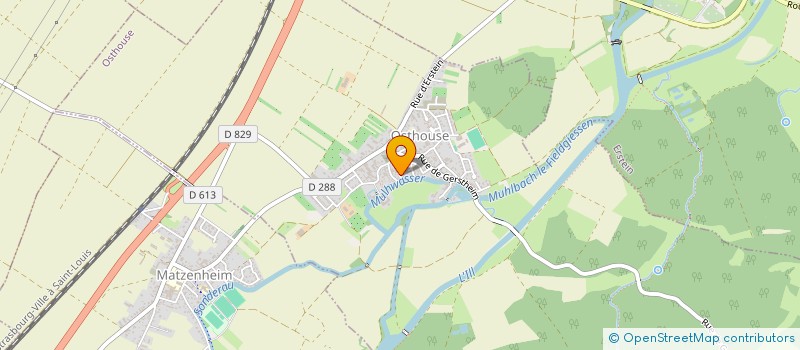 localisation de l'entreprise MADAME ANNETTE JAEGLI  UTTENHEIM