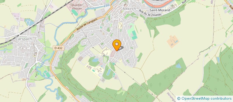 localisation de l'entreprise MADAME ANNETTE KIELWASSER  JETTINGEN