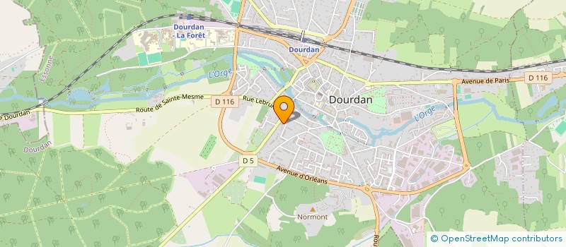 localisation de l'entreprise MADAME ANNETTE KOLLO à DOURDAN
