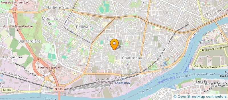 localisation de l'entreprise MADAME ANNETTE LAMOULIE à NANTES