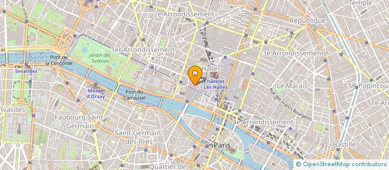 localisation de l'entreprise MADAME ANNETTE LECUYER à PARIS
