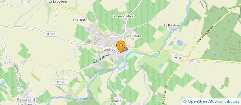localisation de l'entreprise MADAME ANNETTE LESTAVEL à LYS-HAUT-LAYON