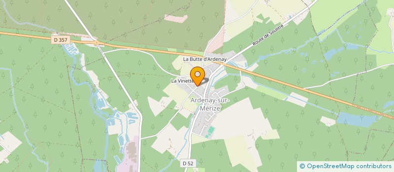 localisation de l'entreprise MADAME ANNETTE MAILLARD  SURFONDS