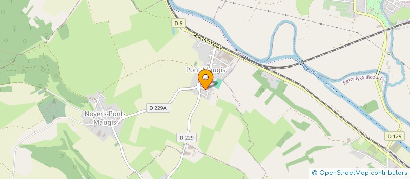 localisation de l'entreprise MADAME ANNETTE MANCEAUX  NOYERS PONT MAUGIS