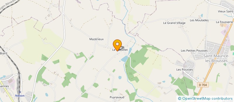 localisation de l'entreprise MADAME ANNETTE MAPAS  NEXON