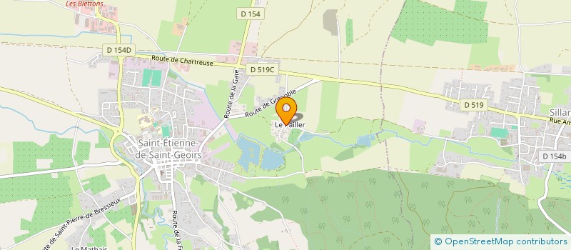 localisation de l'entreprise MADAME ANNETTE MASSOT  SAINT-ETIENNE-DE-SAINT-GEOIRS