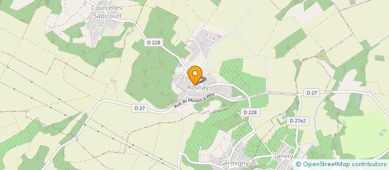 localisation de l'entreprise MADAME ANNETTE MENU  GERMIGNY