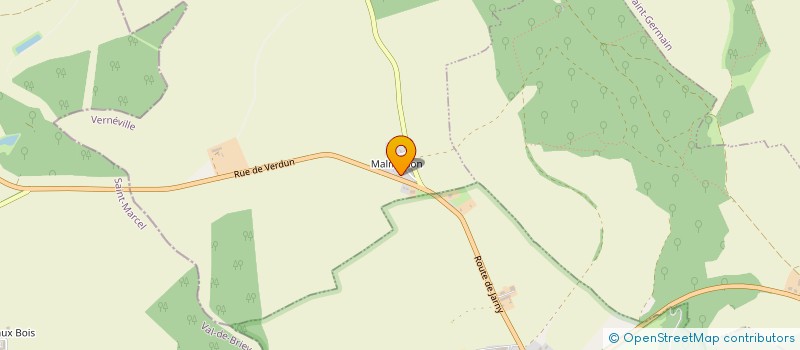 localisation de l'entreprise MADAME ANNETTE MICLO  VERNEVILLE