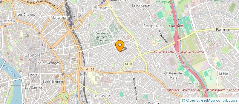 localisation de l'entreprise MADAME ANNETTE PAPEIX à TOULOUSE
