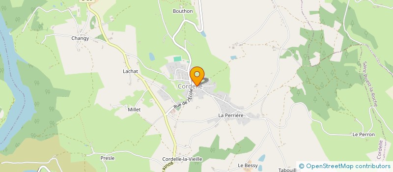 localisation de l'entreprise MADAME ANNETTE PARIGGI  CORDELLE