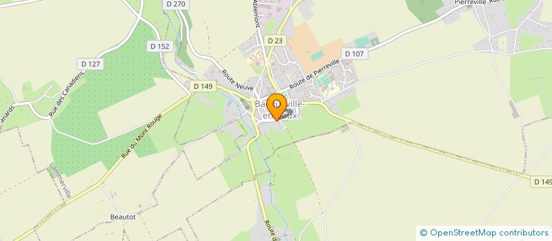 localisation de l'entreprise MADAME ANNETTE PAUMIER  BACQUEVILLE-EN-CAUX