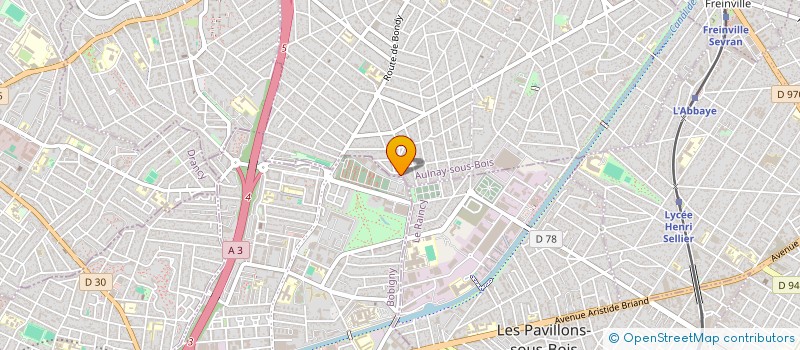 localisation de l'entreprise MADAME ANNETTE PIERSON à AULNAY-SOUS-BOIS