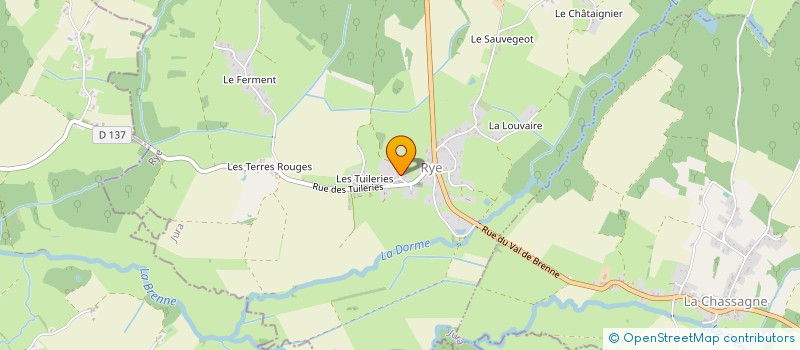 localisation de l'entreprise MADAME ANNETTE PRACHT  RYE