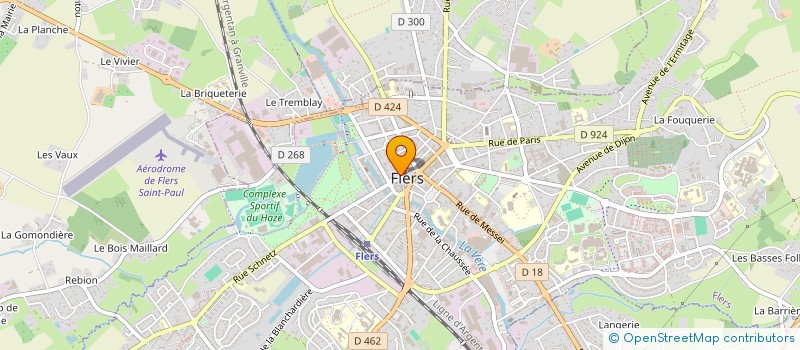 localisation de l'entreprise MADAME ANNETTE PRINGAULT à FLERS