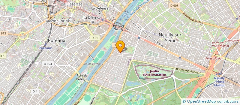 localisation de l'entreprise MADAME ANNETTE PROUX à NEUILLY-SUR-SEINE