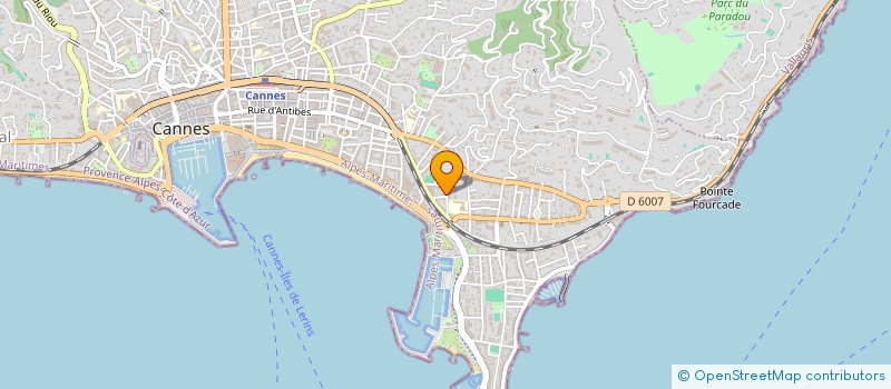 localisation de l'entreprise MADAME ANNETTE RIETZ à CANNES