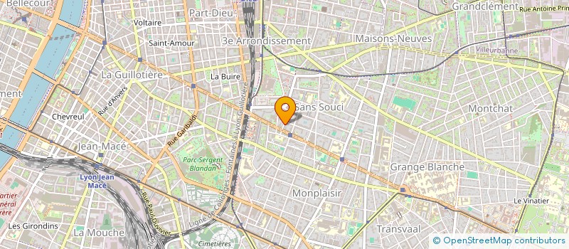 localisation de l'entreprise MADAME ANNETTE SABBAH  LYON