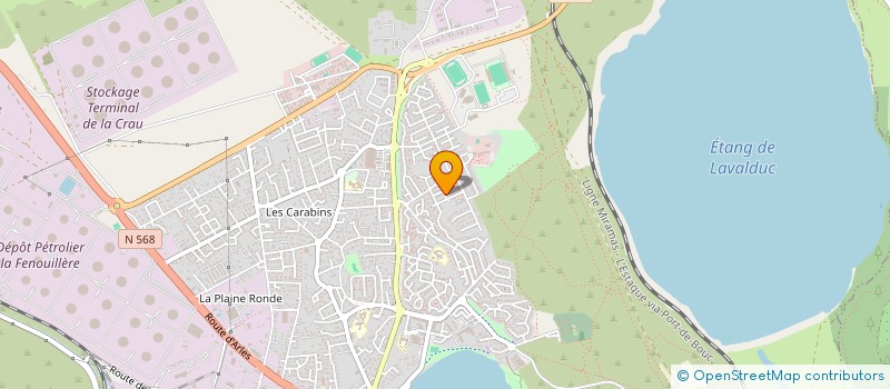 localisation de l'entreprise MADAME ANNETTE SANDRA LEVEQUE  FOS-SUR-MER