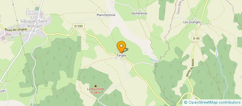 localisation de l'entreprise MADAME ANNETTE SIGONNEAU  SIAUGUES SAINTE MARIE