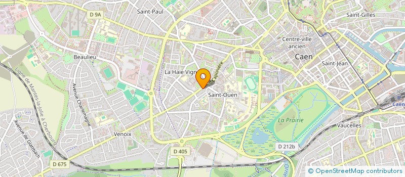 localisation de l'entreprise MADAME ANNETTE SIMON à CAEN