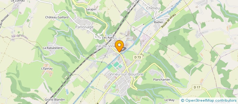 localisation de l'entreprise MADAME ANNETTE SIMON  VAL-DE-VIRIEU