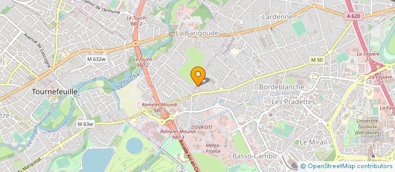 localisation de l'entreprise MADAME ANNETTE SORBA à TOULOUSE