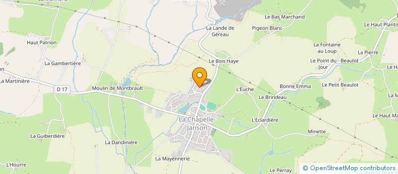 localisation de l'entreprise MADAME ANNETTE TAYLOR  LA CHAPELLE FLEURIGNE