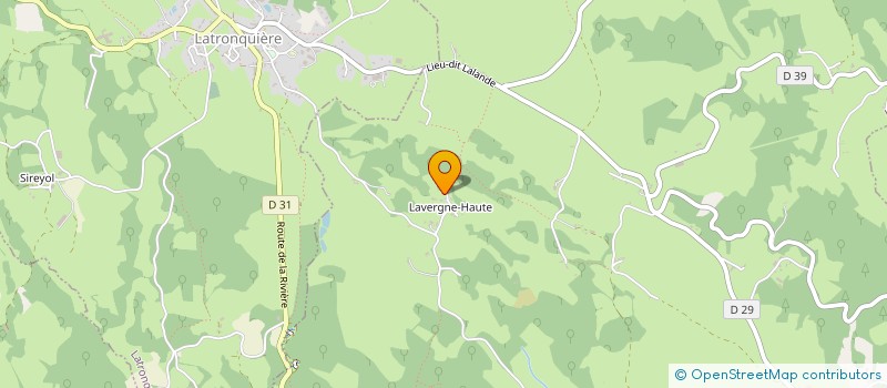 localisation de l'entreprise MADAME ANNETTE TEULET  LAURESSES