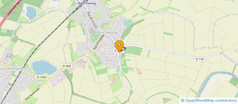 localisation de l'entreprise MADAME ANNETTE THIBAUT  RSCHWOOG