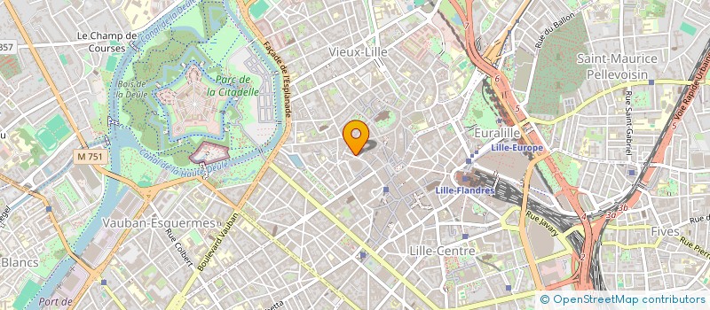 localisation de l'entreprise MADAME ANNETTE VAILLANT à LILLE