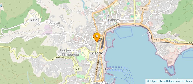 localisation de l'entreprise MADAME ANNETTE VINCIGUERRA à AJACCIO