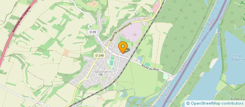 localisation de l'entreprise MADAME ANNETTE WOELFEL  MOTHERN