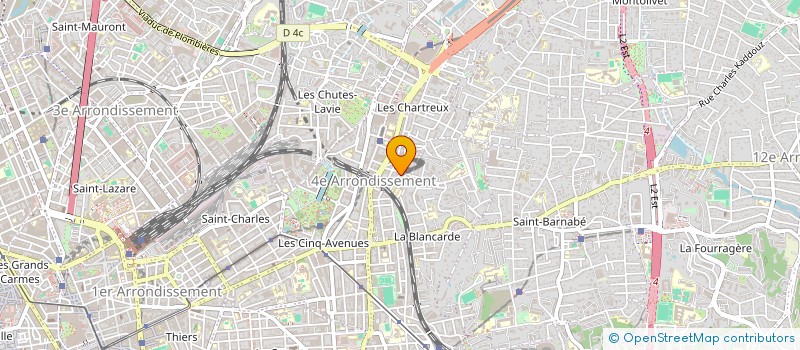 localisation de l'entreprise MADAME ANNETTE ZINGLE à MARSEILLE