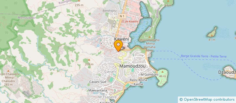 localisation de l'entreprise MADAME ANNIA RANARIMANANA à MAMOUDZOU