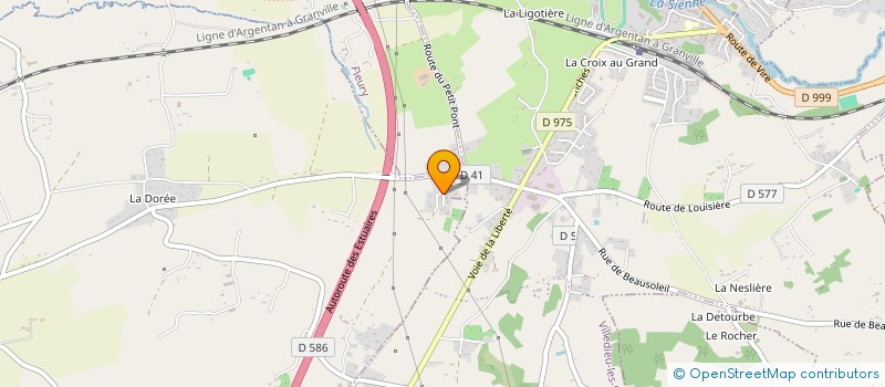 localisation de l'entreprise MADAME ANNIC LECLERC  LA COLOMBE